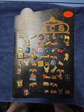 New Vintage 53 Souvenir Lapel Pins Enamel  Metal