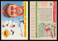 1955 Topps Herman Wehmeier #29 Baseball Philadelphia Phillies