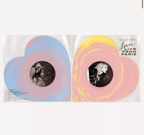 Taylor Swift Lover (Live From Paris) Herzförmiges Vinyl đSCHNELLER VERSANDâ
- Bild 1 von 6