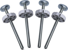 Universal Baby Gate Threaded Spindle Rod, Baby Gate Wall Protector,M8