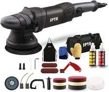 Buffer Polisher, 5-Inch 125mm Dual Action Random Orbital Car Polisher,Car Detail