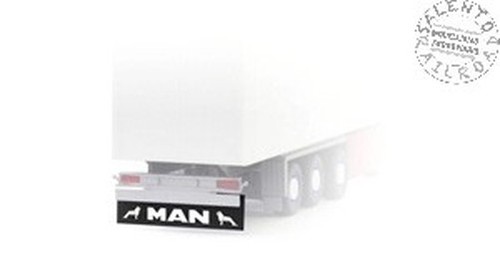 HERPA 054362 Set De 8 Guardabarros" Man" para Remolques Y los Semirremolques - | Zustand: Nuevo