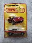 VTG 1980 Matchbox Superfast No.74 Orange Peel Dodge Sealed on Card Drag Car Race