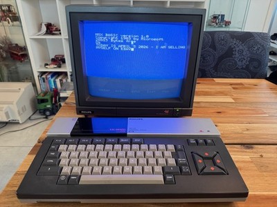  ️ Philips VG-8020 MSX 1 Home Computer   Excellent Condition with original box