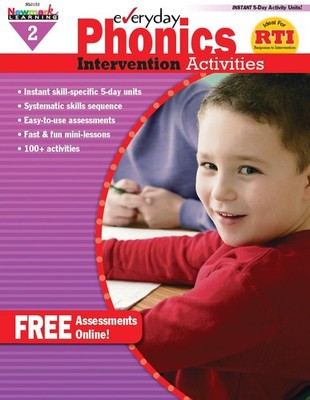 Newmark Learning Grade 2 Everyday Intervention Activities Aid for Phonics (E...