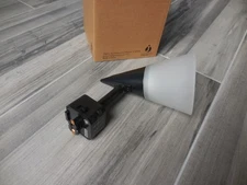 Juno R716 Track Light Fixture in Black W/Glass Cone Ultra Sleek Modern Brand New