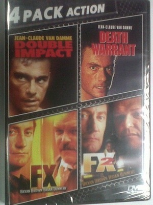Double Impact/Death Warrant/FX/FX2 (DVD) BRAND NEW!!! & SEALED!!!