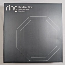 Ring Alarm Outdoor Siren Z-Wave Plus 100db Works In US Brand New Sealed