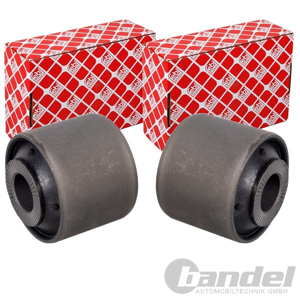 2X Febi Querlenkerlager Buchse Hinten Unten Passend FüR Lexus NX Toyota RAV 4-image