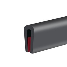 Rubber Edge Trim, Self-Adhesive Rubber Edge Trim, Edge Protector for Sheet Metal