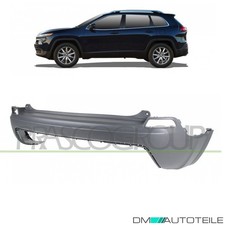 Stoßstange hinten genarbt passt für Jeep Cherokee KL ab 2013-07/2018