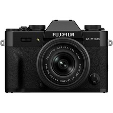 FUJIFILM X-T30 III Mirrorless Camera with 13-33mm f/3.5-6.3 Lens Black 