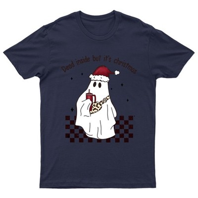 Dead Inside But Its T-Shirt Unisex Geschenk Retro Lustig Damen Vintage Herren -a