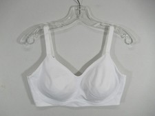 Vanity Fair Beauty Back Simple Sizing Bra Large White Wireless 72118
