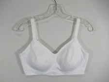 Vanity Fair Beauty Back Simple Sizing Bra Large White Wireless 72118