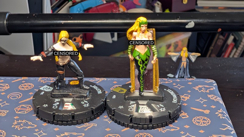 Custom Heroclix Lot Asgardian Ladies VixyClix