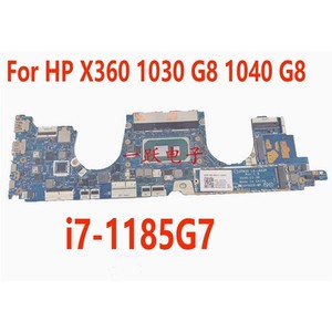 For HP X360 1030 G8 1040 G8 Laptop Motherboard i7-1185G7 LA-J443P M46745-601 #za