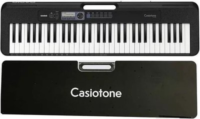 Casio CT-S190 61 Keys Portable Keyboard with Carry Case - Black