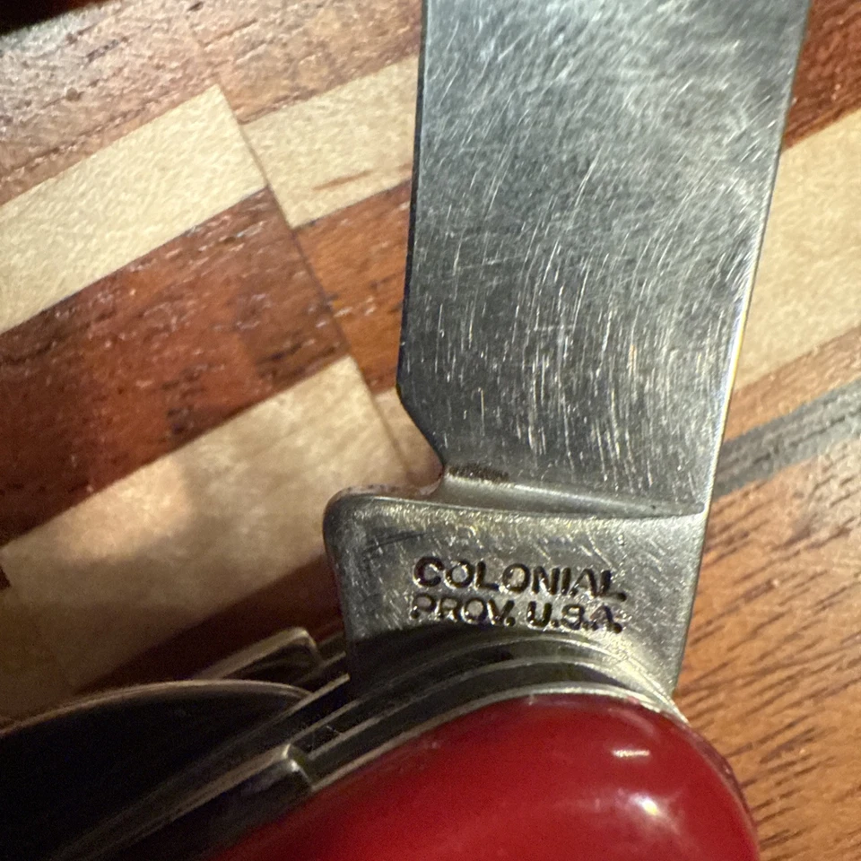 Colonial Prov. Swiss Army Knife with Corkscrew and Key Ring - Image 3 of 3