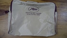 PLV FESTIVAL CANNES MAI 2002 SAC SACOCHE RANGE DOCUMENT CINEMA PALME OR