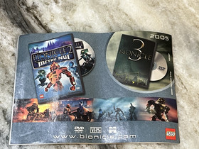 Lego Bionicle IRUINI (8762) Toa Warrior with Canister Manual 2 Spinners 100%