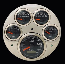 1949 1950 Chevy Car 5 Gauge Gps Dash Panel Insert Cluster Set 1949 1950 Chevy Car 5 Gauge Gps Dash Panel Insert Cluster Set