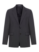 TAGLIATORE Black Wool Mohair Blazer New  Authentic