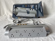 NIB Panamax PM8-AV Surge Coax Sat Telephone Line Protector AC Audio Video