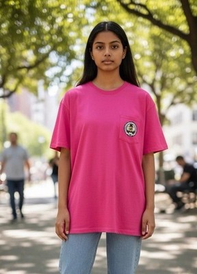 Gildan - Welcome To Las Vegas *The Golden City* T-Shirt (Pink ~ NEW)