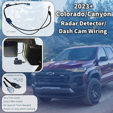 23 Gen 3 GMC Canyon Chevrolet Colorado Radar Detector Dash Cam Wiring Harness