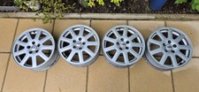 FOUR 4 GENUINE FORD MONDEO MK3 16"  ALLOY WHEEL 9 SPOKE RIMS  2001 - 2007