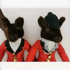 Fox Hunt Mr. & Mrs. Huntsman & Huntswoman Stuffed  Plush Animals Shelf Sitters — photo 8
