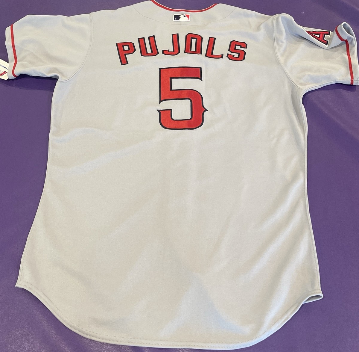 Los Angeles Angels Albert Pujols #5 Majestic Authentic MLB