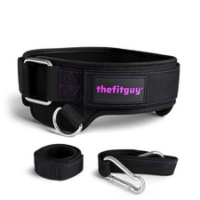Women  s Dip Belt for Pull-ups  Dips  Padded Support, Secure Buckle, No Slip