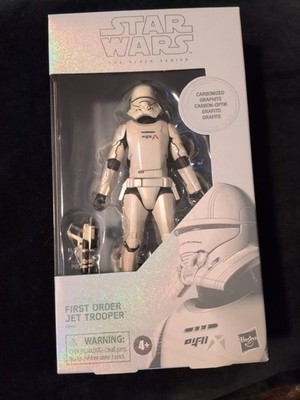Hasbro E8442 Star Wars 6in Black Carbonized Jet Trooper Action Figure