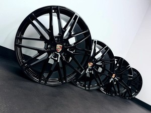 NOWOŚĆ! Oryginalny 21 cali Porsche Cayenne II RS Spyder Obręcze - Black Edition