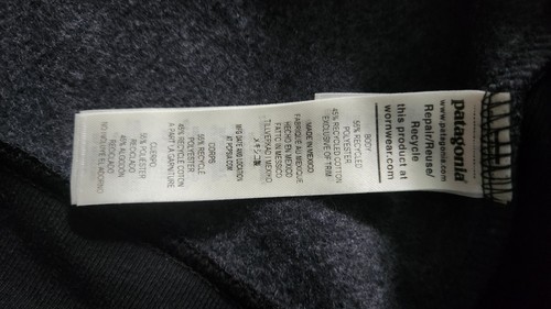 NWT Patagonia Uprisal Pullover Hoodie Mens XL / Womens XXL Black Logo - Picture 10 of 13