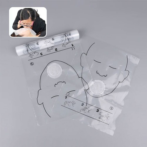 30-300PCS Maschere Respiratorie Monouso CPR Allenamento Primo Soccorsi Maschera Rianimatore - Foto 5 di 12