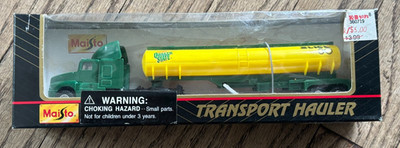 NEW Vtg Maisto Transport Hauler Semi Tractor Trailer Truck Quaker State Slick 50