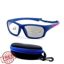 BLUE CUT Kids Sports Protection Goggles Photochromic Safety Glasses Outdoor