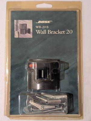 Bose WB-20 B Wall Bracket 20 Lifestyle Home Speaker Mount Black NEW