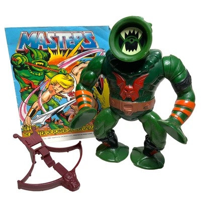 Vintage Masters of the Universe Figure Leech Complete + Mini Comic 1984 MOTU - Image 1 of 4