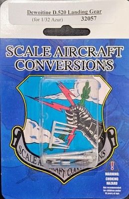 Scale Aircraft Conversions 1/32 Dewoitine D.520 Landing Gear 32057