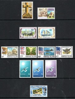 Norfolk Islands 5 x Commemorative Sets MNH 5