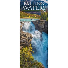 Carousel Calendars,  Falling Waters Vertical 2026 Wall Calendar, 12'' X 12'', 16