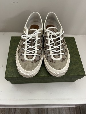 Gucci GG Monogram Low Beige Size US 10.5