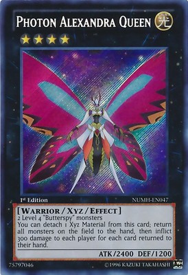 Photon Alexandra Queen - NUMH-EN047 - Secret Rare - 1st Edition - Lightly Played
