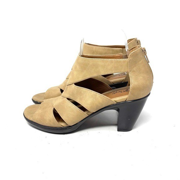 APL NUOVI sandali Eurosoft Tan Vegan Viviana donna taglia 8