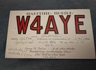MM Maritime Mobile  WWII Tanker Ship QSL S S New Market George Terhune Galveston — photo 1