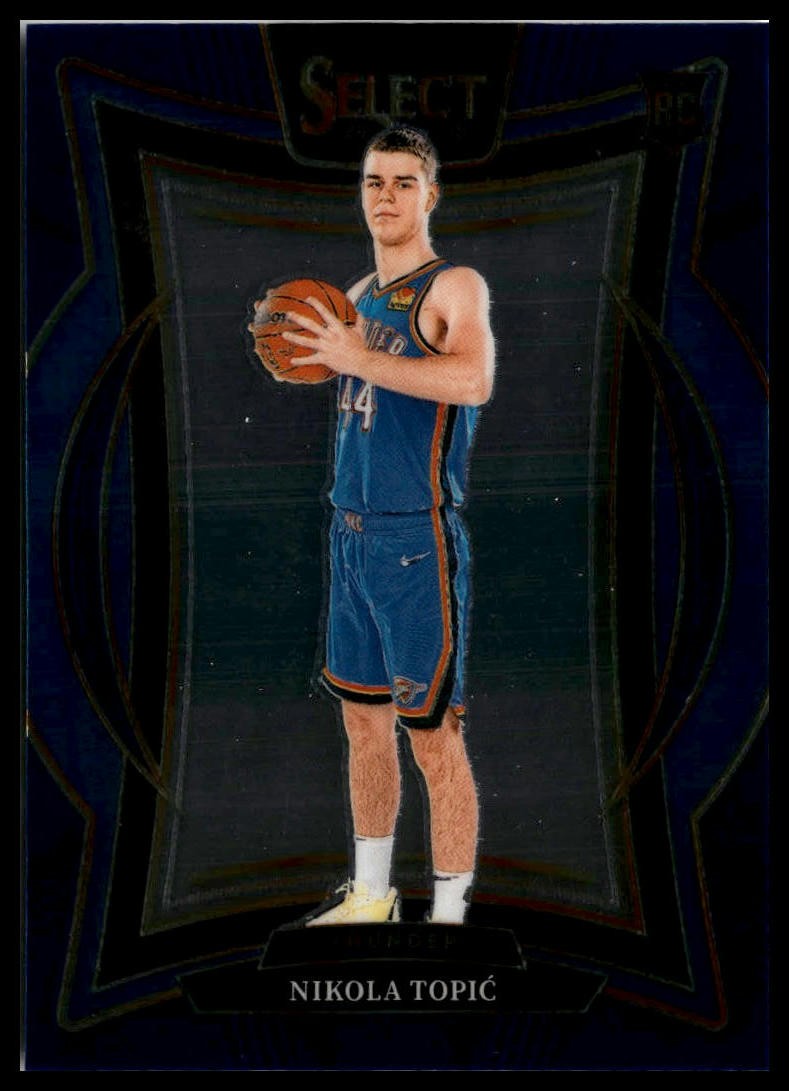 2024-25 Panini Select #89 Nikola Topic Blue (Retail)